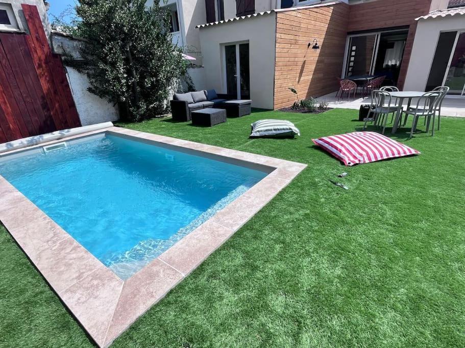 Maison Climatisee, Piscine, A 5 Minutes Des Grands Buffets Narbonne Ngoại thất bức ảnh